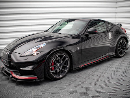 Maxton Design Side Skirts Diffusers V.2 Nissan 370Z Nismo Facelift (2014-2020) - NI-370Z-NISMO-SD2G - Image 2