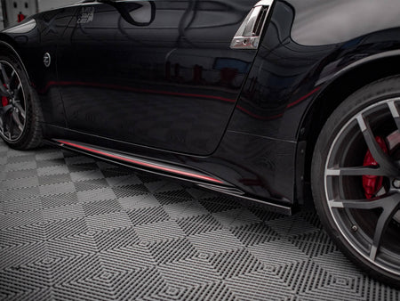 Maxton Design Side Skirts Diffusers V.2 Nissan 370Z Nismo Facelift (2014-2020) - NI-370Z-NISMO-SD2G - Image 3