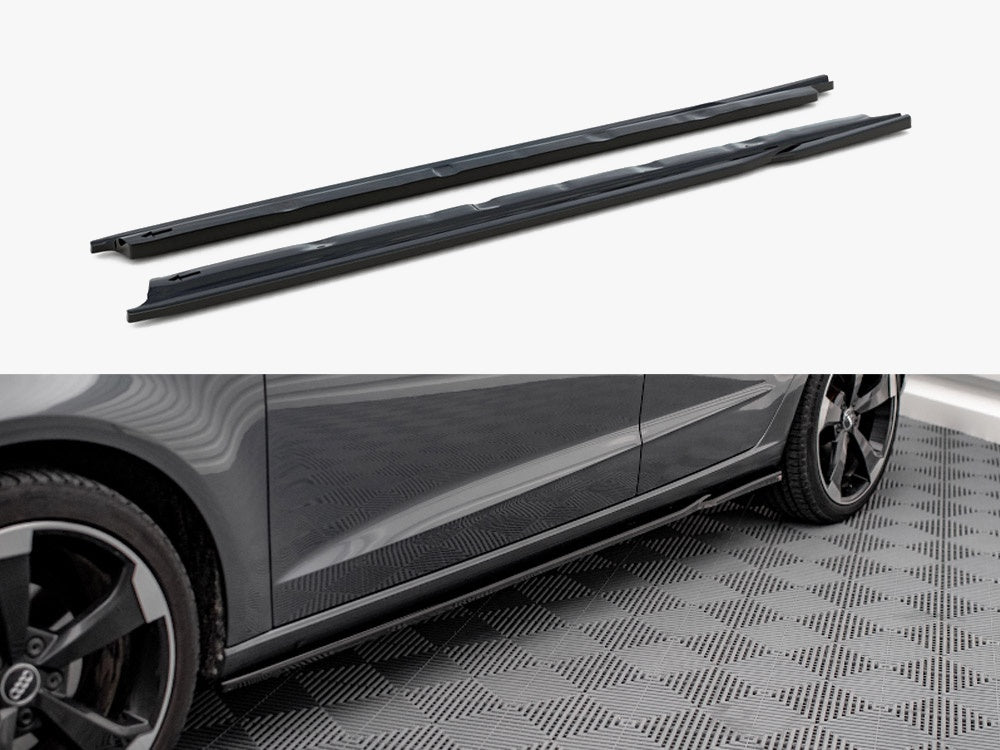 Maxton Design Side Skirts Diffusers Audi A3 Sportback 8V - AU-A3-8V-SD1G - Image 1
