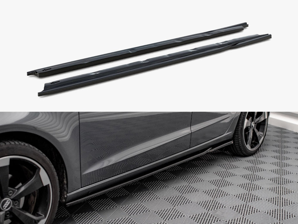 Maxton Design Side Skirts Diffusers Audi A3 Sportback 8V - AU-A3-8V-SD1G - Image 1