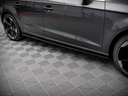 Maxton Design Side Skirts Diffusers Audi A3 Sportback 8V - AU-A3-8V-SD1G - Image 4