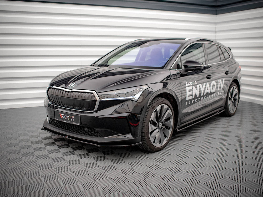 Maxton Design Front Splitter V.1 Skoda Enyaq IV (2020-) - SK-EN-1-FD1G - Image 2