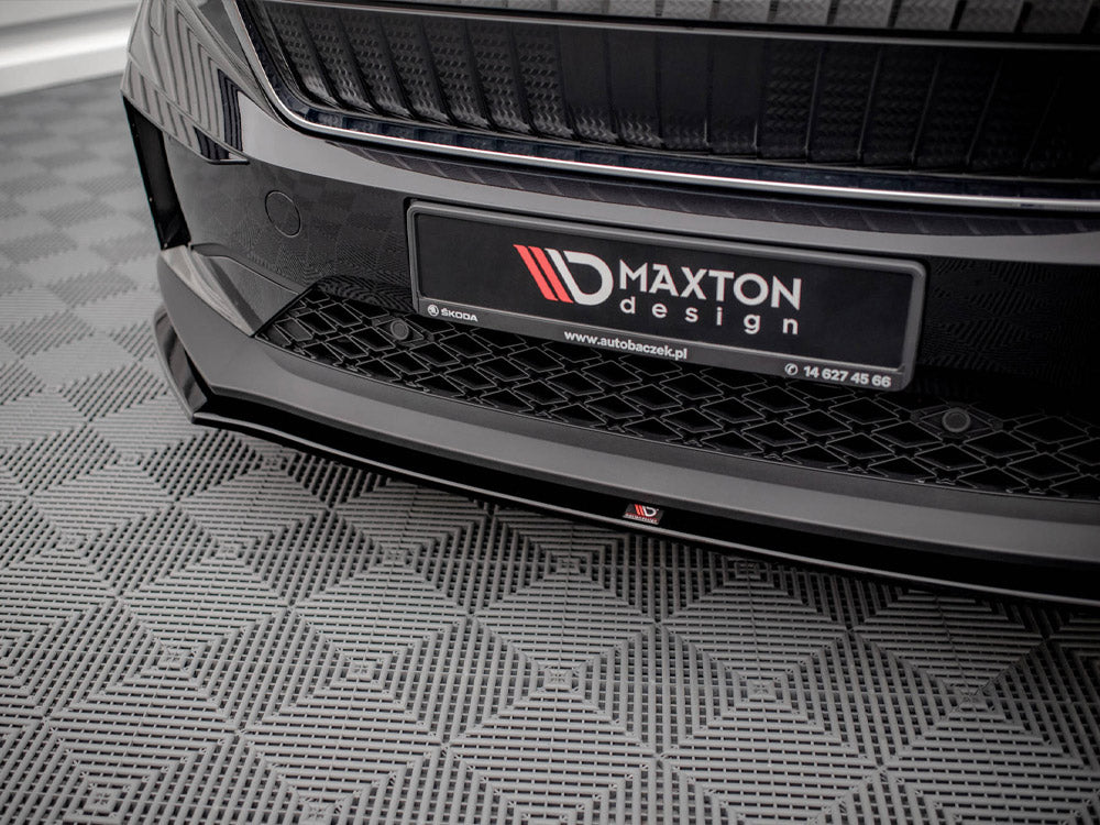 Maxton Design Front Splitter V.1 Skoda Enyaq IV (2020-) - SK-EN-1-FD1G - Image 4