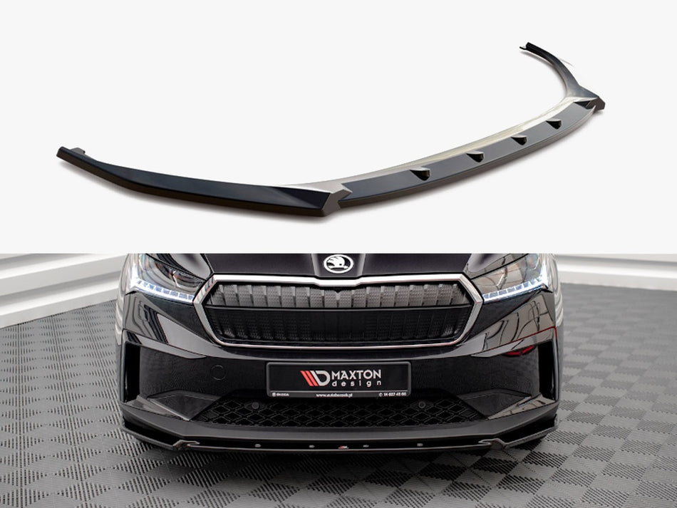 Maxton Design Front Splitter V.2 Skoda Enyaq IV (2020-) - SK-EN-1-FD2G - Image 1