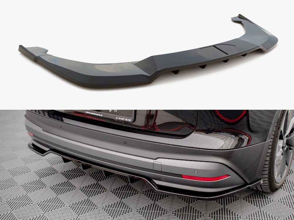 Maxton Design Rear Splitter (Vertical Bars) Skoda Enyaq IV - SK-EN-1-RD1G+RD2G - Image 1