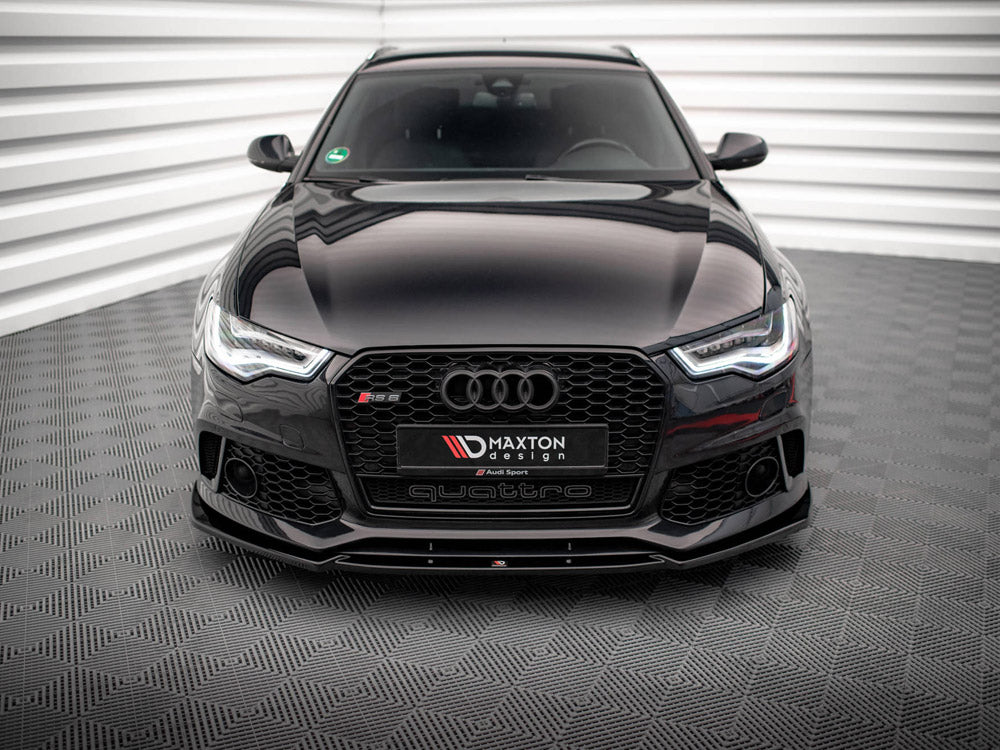 Maxton Design Front Splitter Audi A6 RS6 Look C7 (2011-2017) - AU-A6-C7-RS6LOOK-FD1G - Image 3