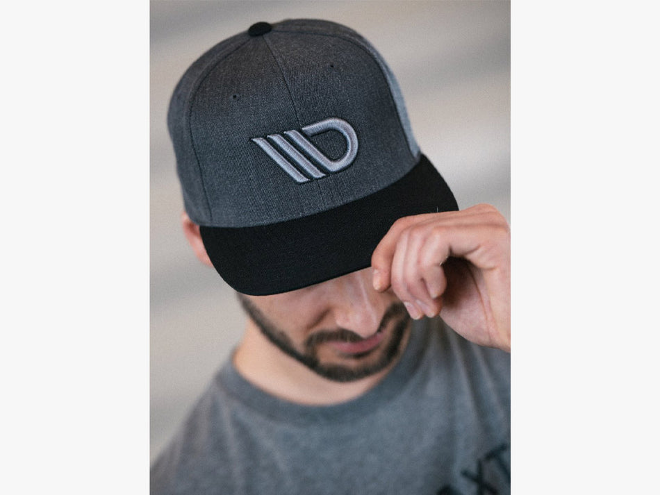 MAXTON DESIGN Baseball CAP (Snapback) - Charcoal/black