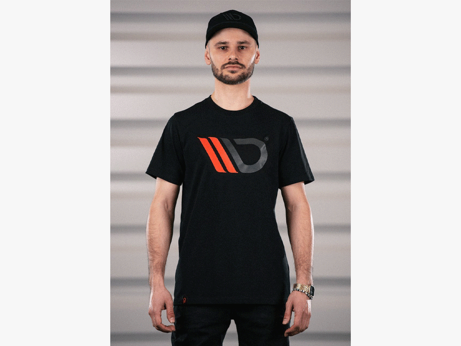 MAXTON DESIGN Classic Tshirt Mens - Black - V.1