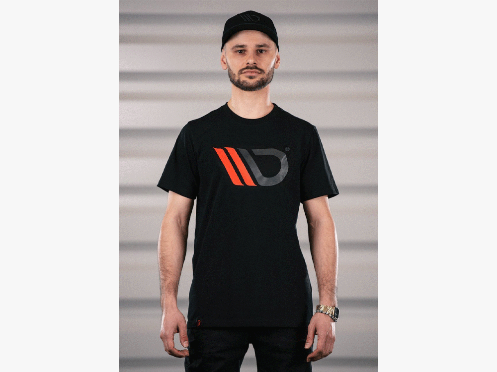 Maxton Design Classic Tshirt Mens - Black - V.1 - MA-TSHRT-BLK-MENS-1 - Image 1