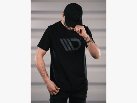 Maxton Design Classic Tshirt Mens - Black - V.2 - MA-TSHRT-BLK-MENS-2 - Image 3