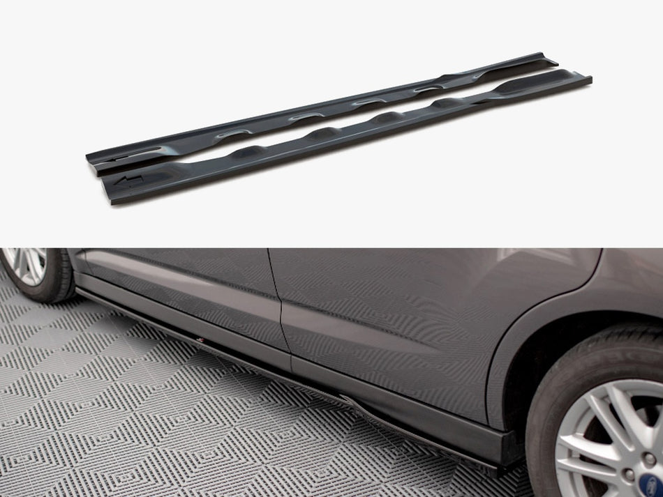 Maxton Design Side Skirts Diffusers Ford C-max MK2 (2010-2014) - FO-CMAX-2-SD1G - Image 1