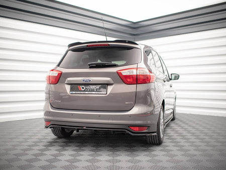 Maxton Design Central Rear Splitter (Vertical Bars) Ford C-Max Mk2 - FO-CMAX-2-RD1G+RD2G - Image 2