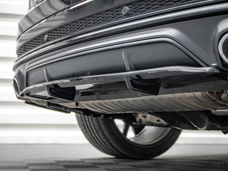 Maxton Design Central Rear Splitter (Vertical Bars) V.1 Audi SQ8 Mk1 - AU-SQ8-1F-RD1G+RD2G - Image 4