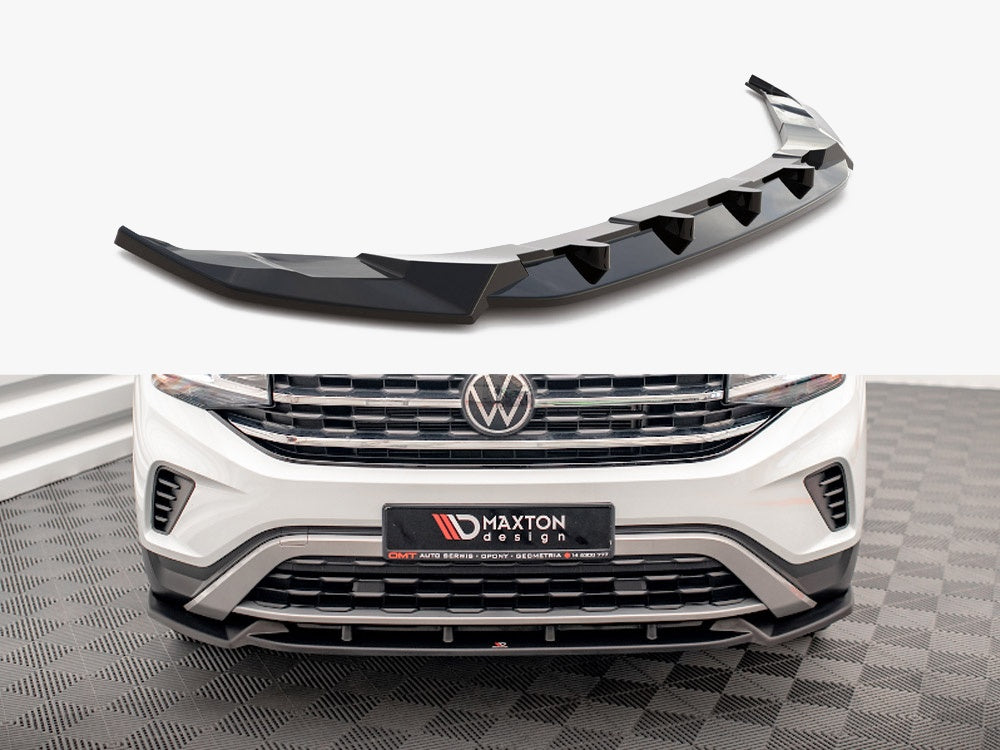 Maxton Design Front Splitter V.1 VW Atlas Cross Sport (2020-) - VW-AT-1-CRS-FD1G - Image 1