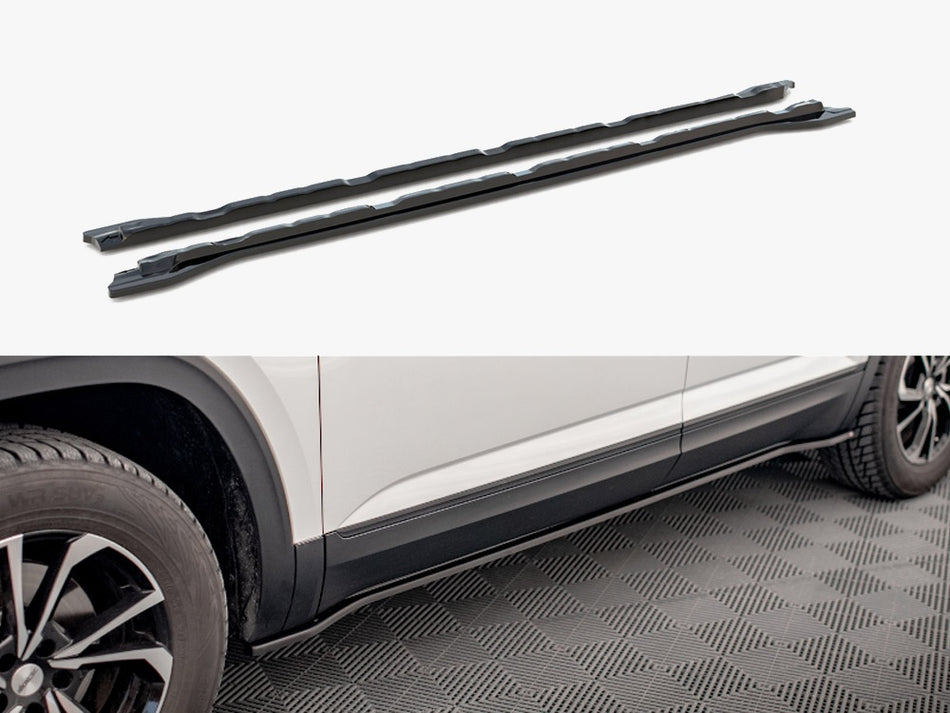 Maxton Design Side Skirts Diffusers VW Atlas Cross Sport (2020-) - VW-AT-1-CRS-SD1G - Image 1