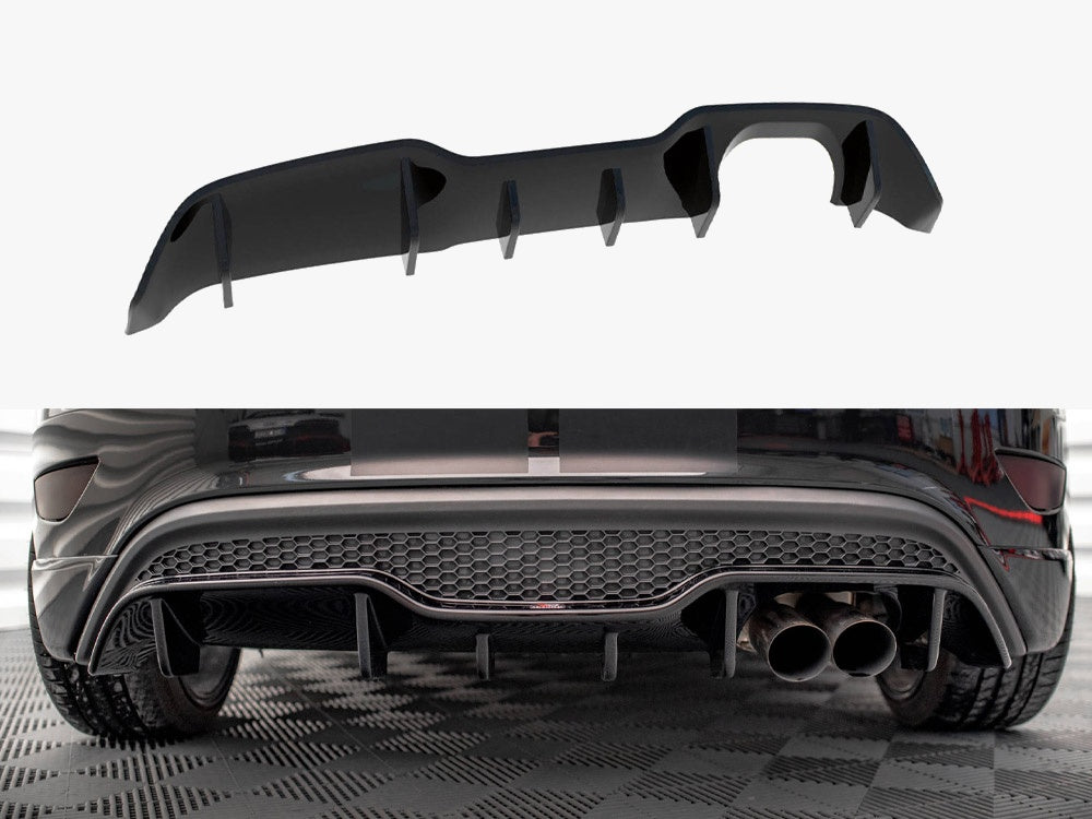 Maxton Design Rear Valance Ford Fiesta ST (5 Door Version) Mk7 Facelift - FO-FI-7F-ST-5D-RS1G - Image 1
