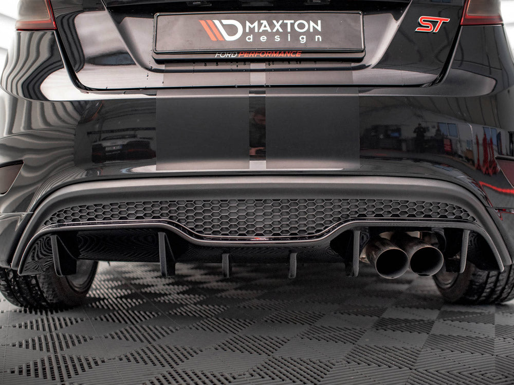 Maxton Design Rear Valance Ford Fiesta ST (5 Door Version) Mk7 Facelift - FO-FI-7F-ST-5D-RS1G - Image 3