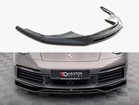 Maxton Design Front Splitter Porsche 911 Carrera 4S 992 - PO-911-992-CA-4S-FD1G+FD1RG - Image 1