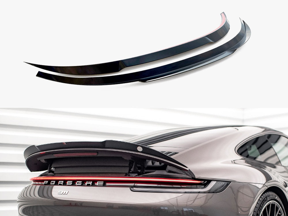 Maxton Design Spoiler CAP Porsche 911 Carrera 4S 992 - PO-911-992-CA-4S-CAP1G - Image 1