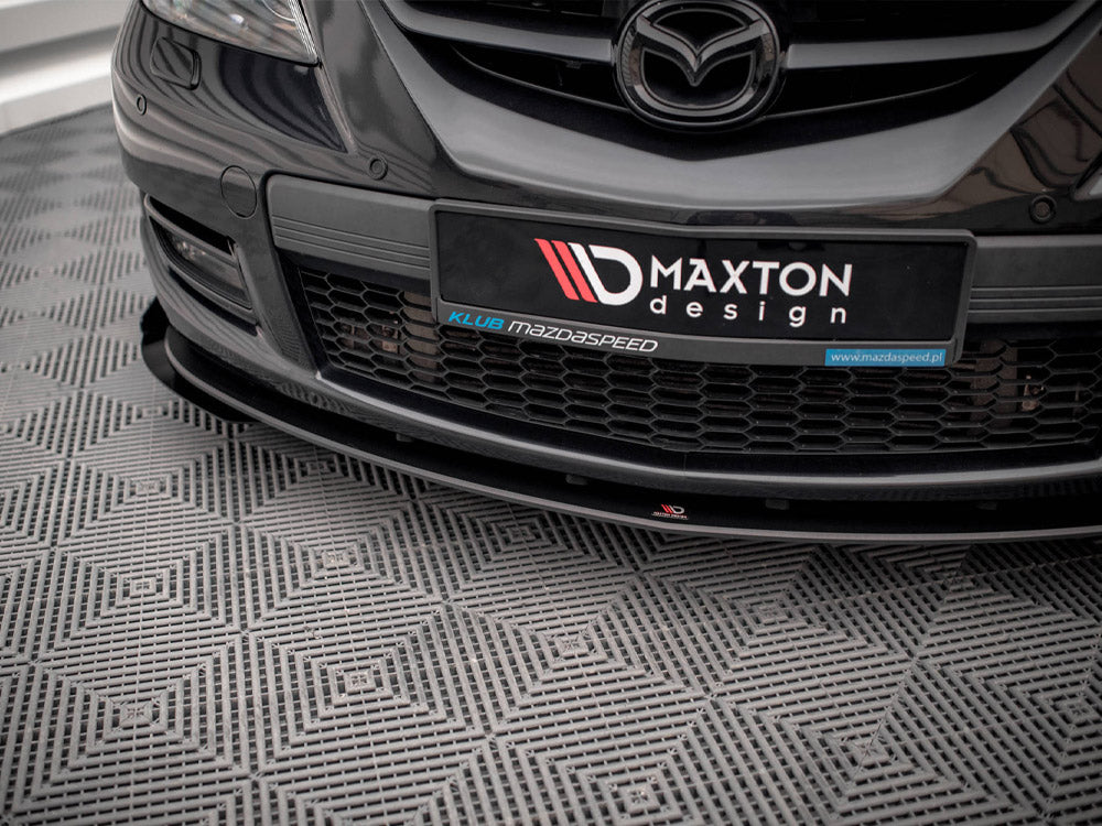Street PRO Front Splitter V.1 + Flaps Mazda 3 MPS Mk1