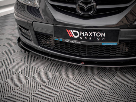 Maxton Design Street PRO Front Splitter V.1 + Flaps Mazda 3 MPS Mk1 - MA3MPS1CNC-FD1B+FSF1G - Image 5