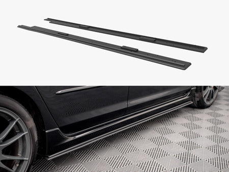 Maxton Design Street PRO Side Skirts Diffusers Mazda 3 MPS Mk1 - MA3MPS1CNC-SD1B - Image 1
