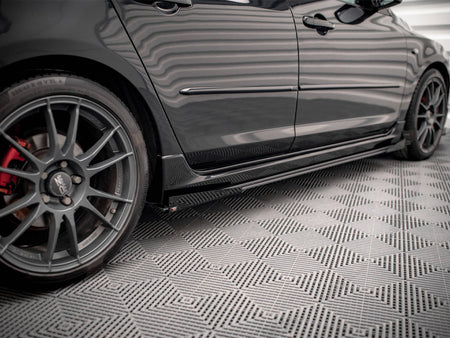 Maxton Design Street PRO Side Skirts Diffusers + Flaps Mazda 3 MPS Mk1 - MA3MPS1CNC-SD1B+SF1G - Image 3