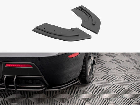 Maxton Design Street PRO Rear Side Splitters Mazda 3 MPS Mk1 US-Spec Version - MA3MPS1CNC-RSD1B - Image 1