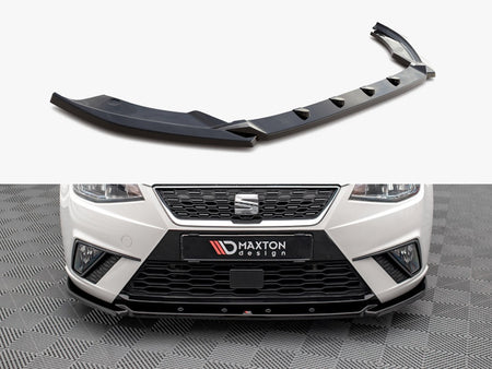 Maxton Design Front Splitter V.2 Seat Ibiza FR / Standard Mk5 - SE-IB-5-FD2G - Image 1