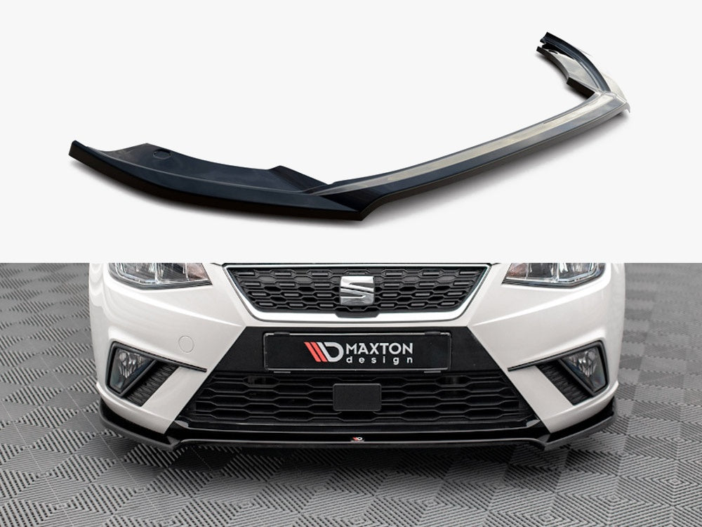 Maxton Design Front Splitter V.3 Seat Ibiza FR / Standard Mk5 - SE-IB-5-FD3G - Image 1