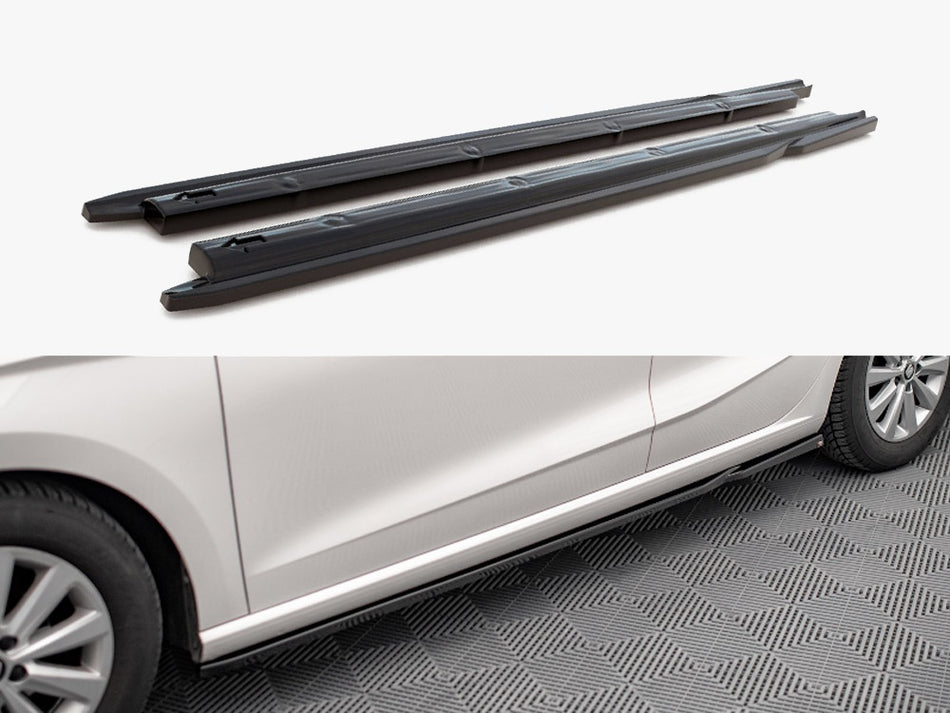 Maxton Design Side Skirts Diffusers V.2 Seat Ibiza FR / Standard Mk5 - SE-IB-5-SD2G - Image 1