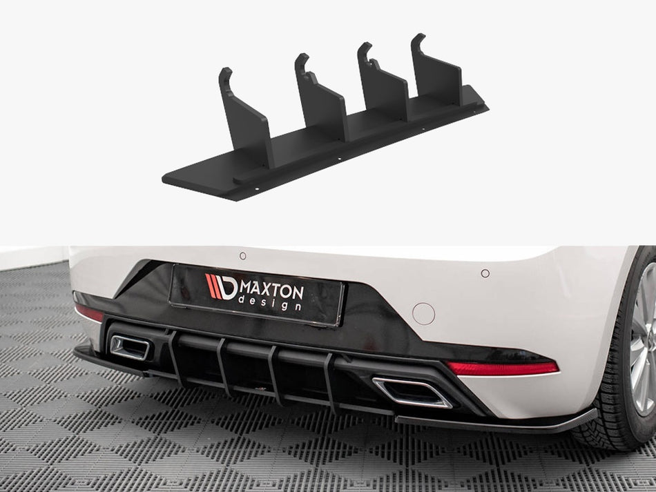Maxton Design Street Pro Rear Diffuser Seat Ibiza FR / Standard Mk5 - SEIB5CNC-RS1B - Image 1