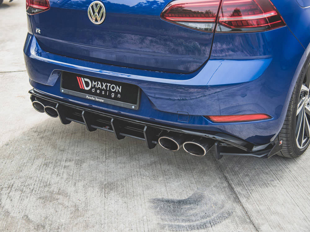 Maxton Design Street PRO Rear Diffuser Volkswagen Golf R Mk7 Facelift - VWGO7FRCNC-RS2B - Image 3