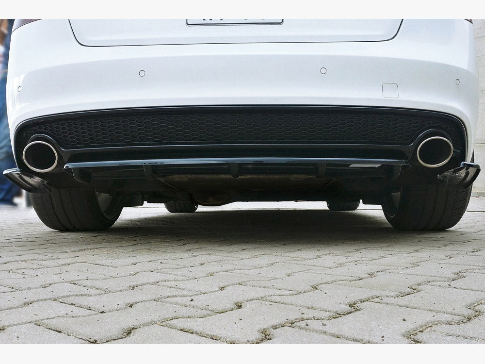 Rear Splitter (Vertical Bars) Audi A5 S-Line 8T Facelift