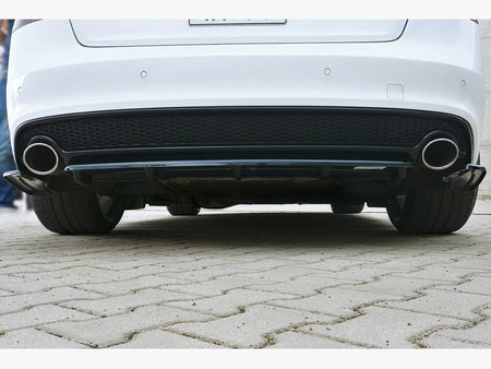 Rear Splitter (Vertical Bars) Audi A5 S-Line 8T Facelift