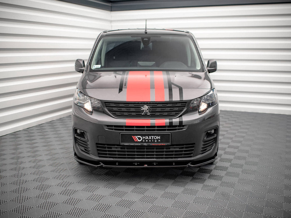 Maxton Design Front Splitter Peugeot Partner MK3 (2018-) - PE-PA-3-FD1G - Image 3