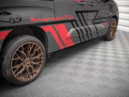 Maxton Design Side Skirts Diffusers Peugeot Partner Maxi Mk3 - PE-PA-3-SD1G - Image 3