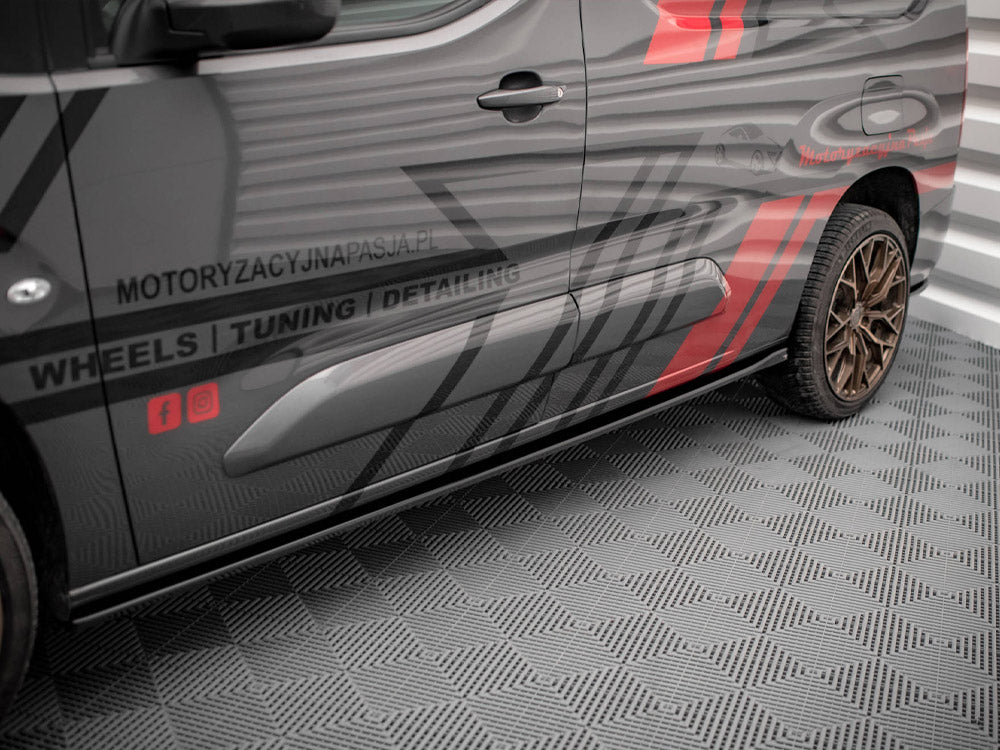 Maxton Design Side Skirts Diffusers Peugeot Partner Maxi Mk3 - PE-PA-3-SD1G - Image 4
