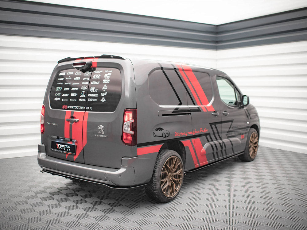 Maxton Design Rear Splitter (Vertical Bars) Peugeot Partner Long Mk3 - PE-PA-3-RD1G+RD2G - Image 2