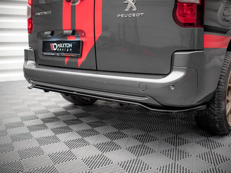 Maxton Design Rear Splitter (Vertical Bars) Peugeot Partner Long Mk3 - PE-PA-3-RD1G+RD2G - Image 3