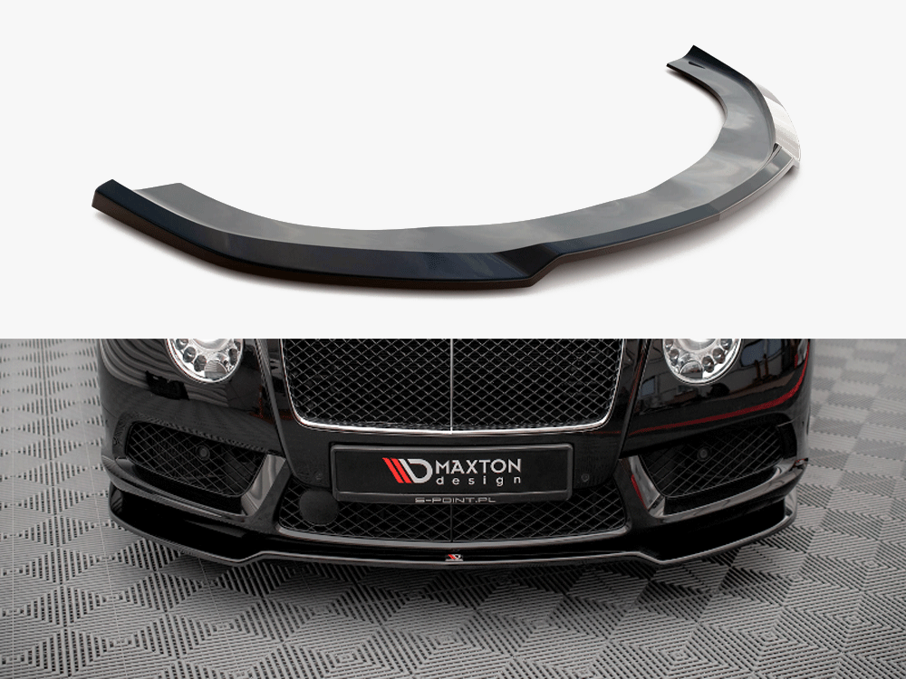 Maxton Design Front Splitter V.1 Bentley Continental GT V8 S Mk2 (2014-2016) - BE-CO-GT-1F-FD1G - Image 1