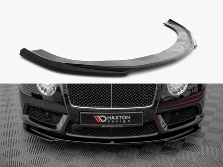 Maxton Design Front Splitter V.2 Bentley Continental GT V8 S Mk2 (2014-2016) - BE-CO-GT-1F-FD2G - Image 1