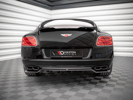 Maxton Design Central Rear Splitter (Vertical Bars) Bentley Continental GT V8 S Mk2 - BE-CO-GT-1F-RD1G+RD2G - Image 3