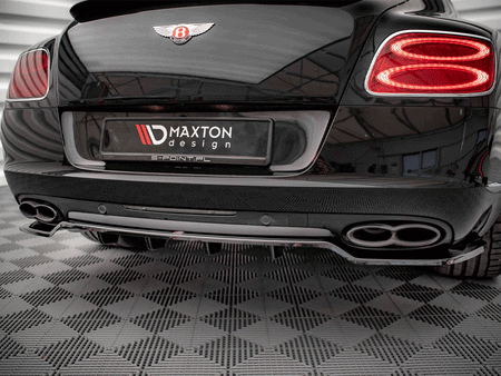 Maxton Design Central Rear Splitter (Vertical Bars) Bentley Continental GT V8 S Mk2 - BE-CO-GT-1F-RD1G+RD2G - Image 4
