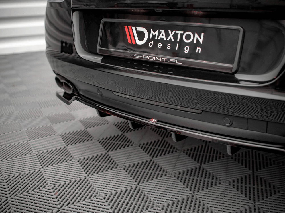 Maxton Design Central Rear Splitter (Vertical Bars) Bentley Continental GT V8 S Mk2 - BE-CO-GT-1F-RD1G+RD2G - Image 5