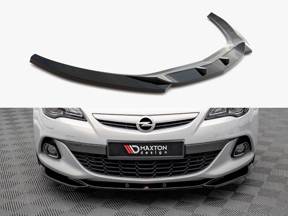Maxton Design Front Splitter V.1 Opel Astra GTC Opc-line J (2011-2018) - OP-AS-J-GTC-OPCLINE-FD1G - Image 1