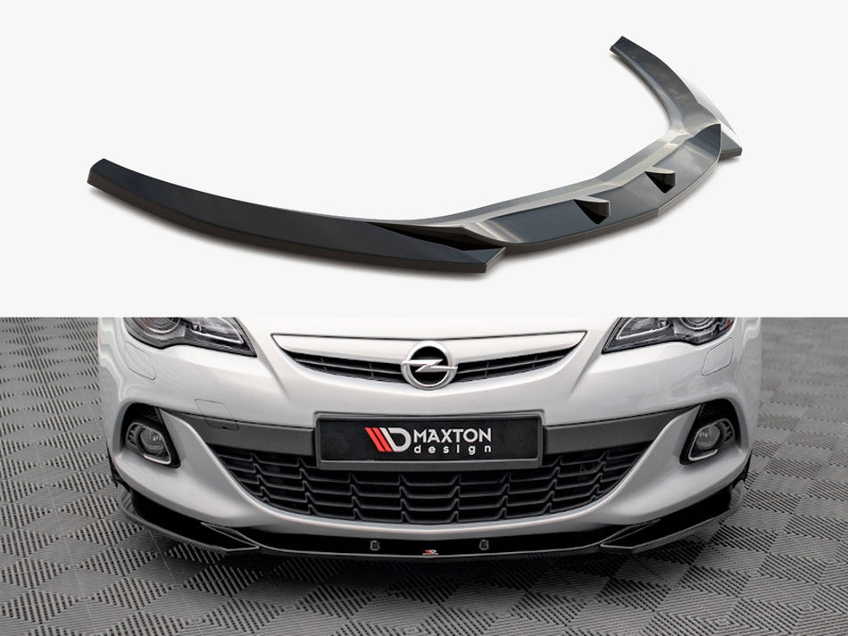 Maxton Design Front Splitter V.1 Opel Astra GTC Opc-line J (2011-2018) - OP-AS-J-GTC-OPCLINE-FD1G - Image 1