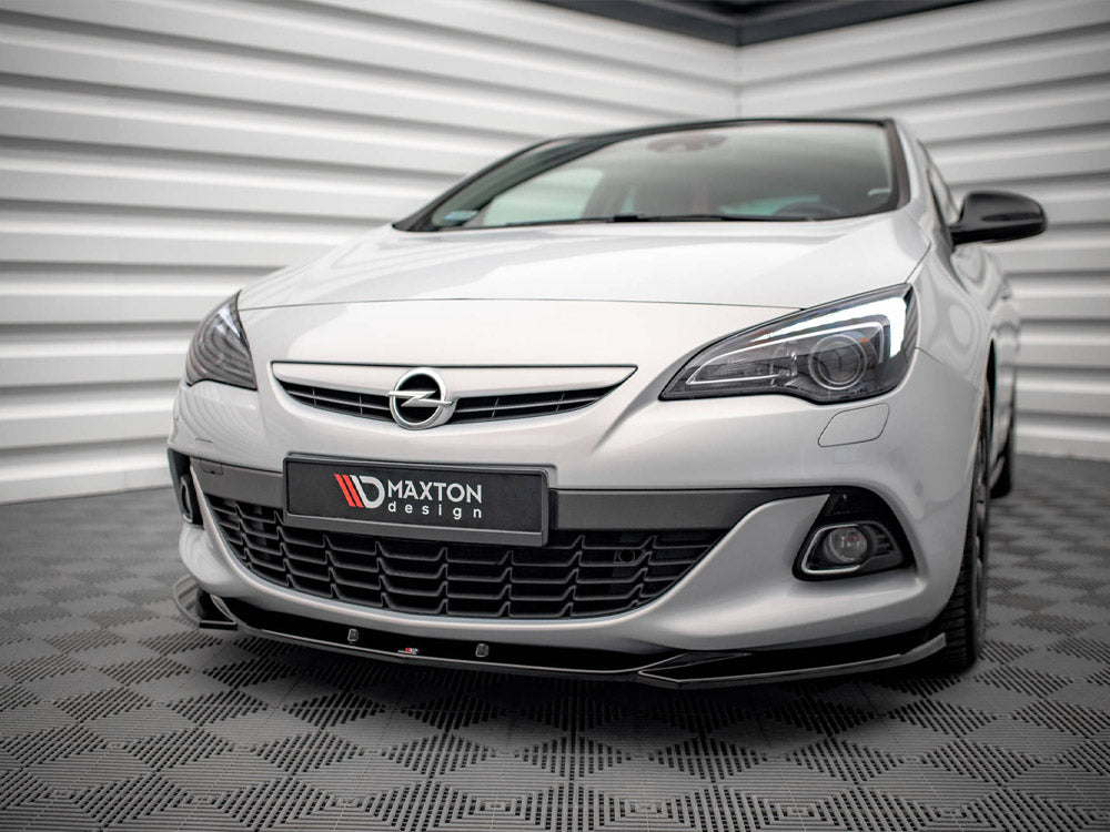 Maxton Design Front Splitter V.1 Opel Astra GTC Opc-line J (2011-2018) - OP-AS-J-GTC-OPCLINE-FD1G - Image 2