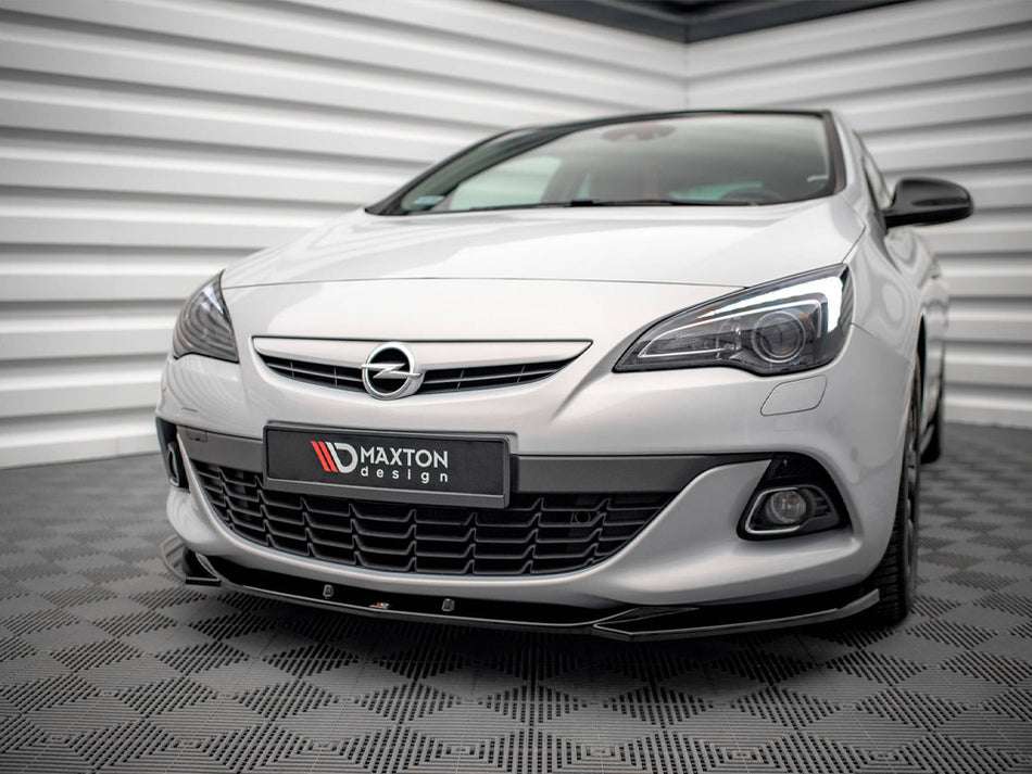 Maxton Design Front Splitter V.1 Opel Astra GTC Opc-line J (2011-2018) - OP-AS-J-GTC-OPCLINE-FD1G - Image 2