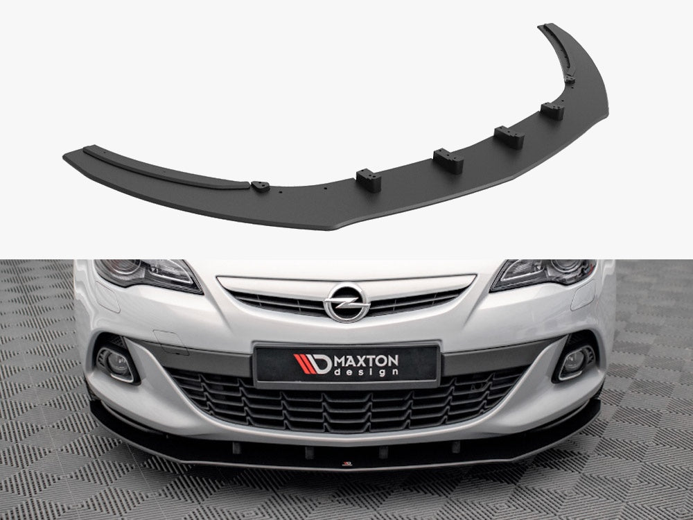 Maxton Design Street PRO Front Splitter Opel Astra GTC OPC-Line J - OPASJGTCOPCLINECNC-FD1B - Image 1